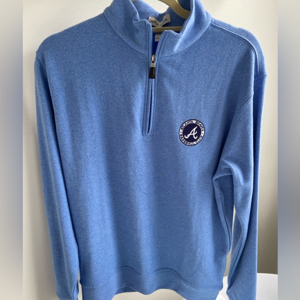 Atlanta Braves Peter Millar Pullover